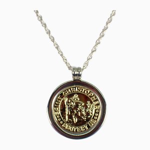 Combination St. Christopher Coin Pendant from Tiffany & Co.