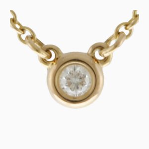 Visor Yard Necklace in 18k Gold & Diamond from Tiffany & Co.