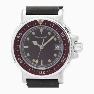 Diver Steel Leather Quartz Ladies Watch from Tiffany & Co.