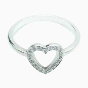 TIFFANY & Co. sentimentaler Umriss Ring Diamant Pt950 ca. 10