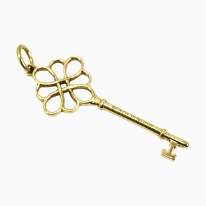 TIFFANY Knot Key Ciondolo Top K18YG 3.2g da donna