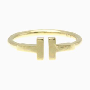 TIFFANY T Wire Ring Gelbgold [18K] Fashion No Stone Band Ring Gold