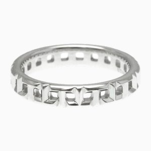 Narrow Bund Ring in White Gold from Tiffany & Co.