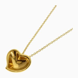 Full Heart Necklace in K18 Yellow Gold from Tiffany & Co.