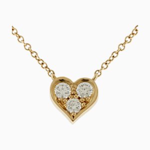 Collar de diamantes TIFFANY Sentimental Heart 18K Women's & Co.