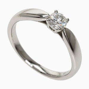 TIFFANY Harmony Engagement Ring Platinum PT950 Ladies &Co.