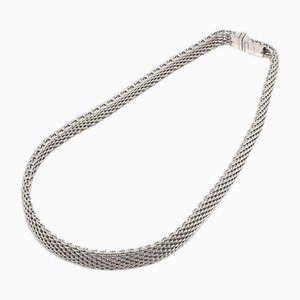Collar de cadena de plata de Tiffany & Co.