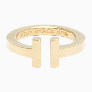 Quadratischer Ring aus Rotgold von Tiffany & Co.