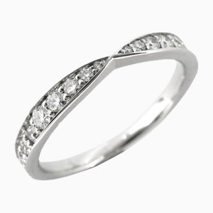 Half Eternity Harmony Diamant & Platin Ring von Tiffany & Co.