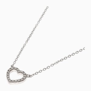 Metro Heart Diamond Necklace from Tiffany & Co.