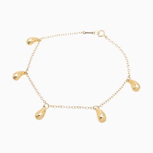 TIFFANY Tropfen Damenarmband 750 Gelbgold