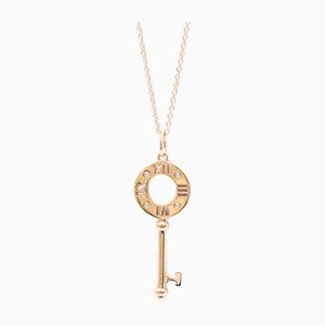 Atlas Key Necklace in Pink Gold from Tiffany & Co.