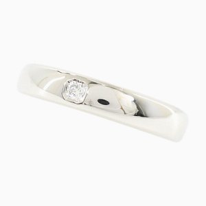 TIFFANY Ring Forever Ehering 1P Diamant PT 950 Platin #11.5 Nr. 11.5 4mm & Co. Damen Herren T4176