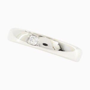 TIFFANY Ring Forever Wedding Band 1P Diamond PT 950 Platinum # 11.5 No. 11.5 4 mm & Co. T4176 da uomo