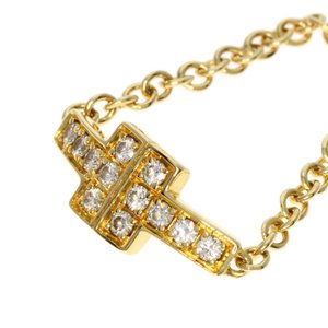 Anillo de diamantes con cadena TIFFANY T K18 Yellow Gold Women's & Co.