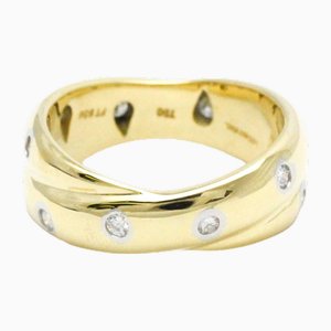 Dots Cross Diamond Ring from Tiffany & Co.