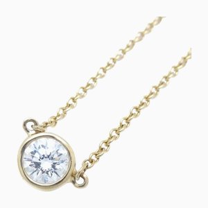 TIFFANY&Co. Collana Vistheyard 1P Diamante Elsa Peretti K18YG Oro giallo 290276