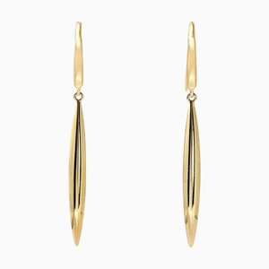 Tiffany K18Yg Yellow Gold Earrings, Set of 2