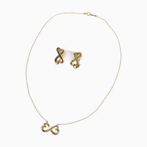 Loving Heart Halskette und Ohrringe von Tiffany & Co., 3 . Set
