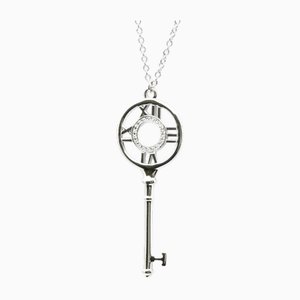 Atlas Key Necklace in White Gold from Tiffany & Co.