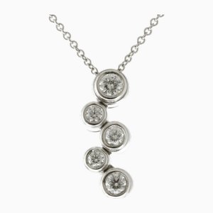 Bubble Platinum & Diamond Necklace from Tiffany & Co.