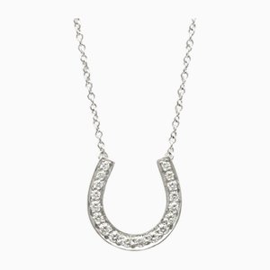 Horseshoe Necklace in Platinum from Tiffany & Co.