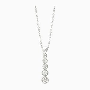 Platinum Jazz Drop Necklace from Tiffany & Co.