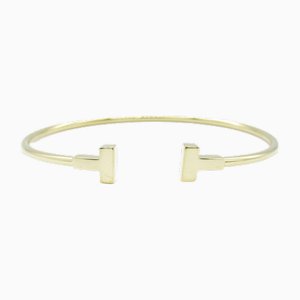 T-Wire Narrow Bracelet in Yellow Gold from Tiffany & Co.