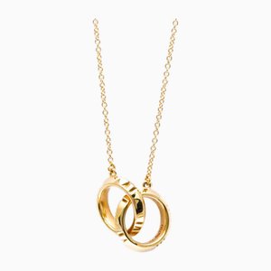 Interlocking Pendant Necklace in Pink Gold from Tiffany & Co.