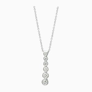 Jazz Drop Necklace in Platinum from Tiffany & Co.