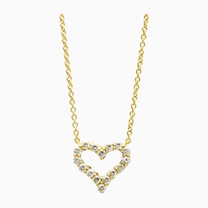 Sentimental Heart Necklace in Yellow Gold from Tiffany & Co.