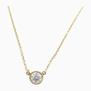 By the Yard Necklace in Clear & Yellow Gold from Tiffany & Co.