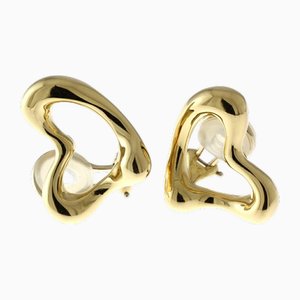 Open Heart Earrings in Yellow Gold from Tiffany & Co., Set of 2