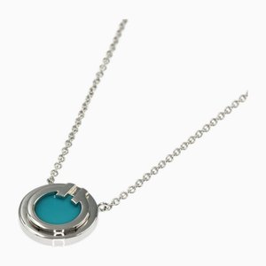 Circle Necklace in White Gold from Tiffany & Co.