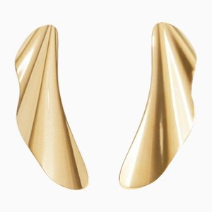 Tiffany High Tide Elsa Peretti Earrings Small K18yg Yellow Gold, Set of 2