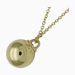 TIFFANY&Co. Necklace Women's 750YG Hardware Ball Yellow Gold Polished