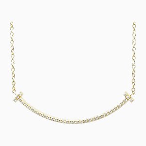 Smile Yellow Gold and Diamond Necklace from Tiffany & Co.
