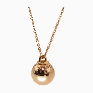 TIFFANY Hardware Ball 12mm Rose Gold Necklace K18PG 750 0008 & Co.