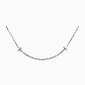 Collar de diamantes T Smile de Tiffany & Co.