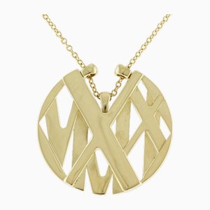 Atlas Circle Necklace in 18k Yellow Gold from Tiffany & Co.