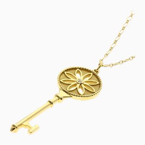 Daisy Key 1P Diamond Large Necklace in Yellow Gold from Tiffany & Co.