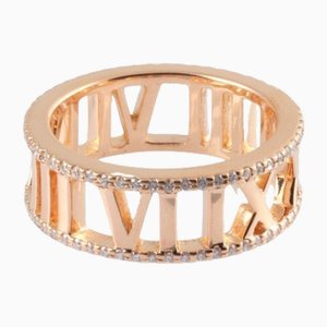 Atlas Ring in Pink Gold from Tiffany & Co.