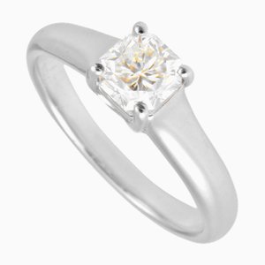TIFFANY&Co Diamant 0.62ct[H/VS2] Lucida Ring Pt950 #10.5 Solitär