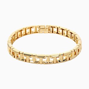 TIFFANY True Narrow Bracelet S T K18YG Yellow Gold