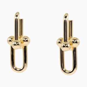 Tiffany&Co. Hardware Extra Large Earrings K18 Yg Yellow Gold Approx. 17.3 T121724522, Set of 2