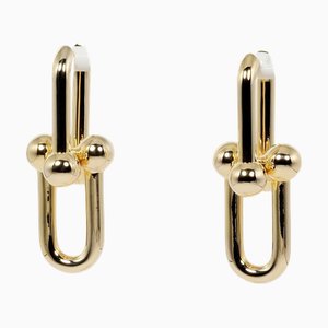 Tiffany&Co. Hardware Extra Large Earrings K18 Yg Yellow Gold Approx. 17.3G T121724523, Set of 2