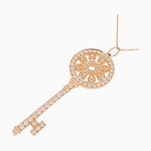 Collar TIFFANY 750PG con diamantes Petalky para mujer en oro rosa 750