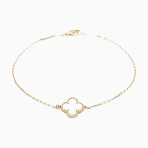 VAN CLEEF & ARPELS Bracciale Sweet Alhambra Madreperla VCARF68800 K18YG Oro giallo 291001