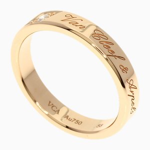 Senior Tulle Etoile Diamond & Pink Gold Ring from Van Cleef & Arpels