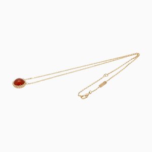 VAN CLEEF & ARPELS Perle Couleur K18PG Pink Gold Necklace